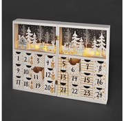 Solight 1V244 - Calendar de Advent cu LED/2xAAA