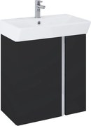 Elita Skye lavoar cu dulap 60.5 cm negru RE020600127160