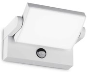 Aplica LED cu senzor de miscare pentru exterior IP54 Swipe ap alba