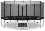 Trambulină de grădină cu plasă exterioară 488cm Jump Hero 16FT