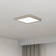 Eglo 901321 - Plafonieră LED FUEVA, 10,5W/230V, 2700/4000/6500K, 22x22 cm, crom