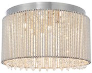 Plafonieră de cristal Endon 81980 GALINA 10xG9/25W/230V crom mat