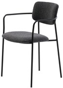 Scaun de dining gri închis Zama – Unique Furniture