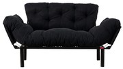Canapea extensibilă Nitta Black