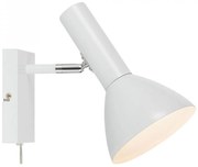 Lampă de perete Markslöjd 108689 METRO 1xE27/40W/230V alb