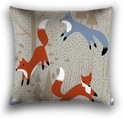 Husa de perna decorativa RED FOX 40x50 cm, maro