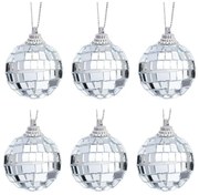Globuri de Crăciun 6 buc. din plastic ø 4 cm Mirror Ball Mini – Sass & Belle