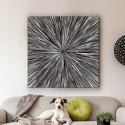 Tablou de perete decorativ Centrifugo,100x100cm