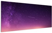 Tablou cu cerul și stea căzând (120x50 cm)
