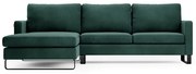 Coltar CORNI verde inchis Varianta: Colt Stanga