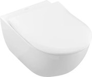 Set vas wc suspendat Villeroy&Boch Subway 2.0 DirectFlush cu capac softclose Quick Release