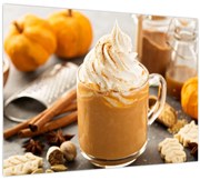 Tablou - Cafea cu lapte de dovleac (70x50 cm)
