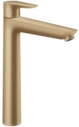 Baterie lavoar bronz periat, ventil inclus, Hansgrohe Talis E 240 Bronz periat