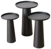 Set mese din metal Jacky, 3 piese