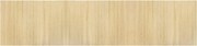 vidaXL Covor dreptunghiular, natural deschis, 70x300 cm, bambus