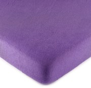 Cearşaf 4Home jersey, violet, 140 x 200 cm