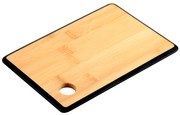 Blat de taiat din bambus, negru