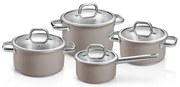 Tescoma Set de vase DELIGHT Taupe, 8 piese