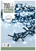 Instalaţie pom de Crăciun Twinkle, alb , 700 LED, 14 m