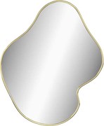 vidaXL Oglindă de perete, auriu, 50x40 cm