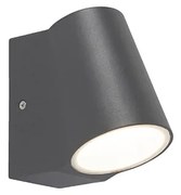 Lampă de exterior antracit cu senzor de lumină-întuneric cu LED - Uma