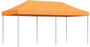 vidaXL Cort pentru Petreceri Portocaliu 292 x 580 x 315 cm