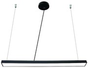 Lustră LED pe cablu LED/32W/230V 4000K d. 120 cm negru