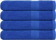 vidaXL Prosoape de saună, FROGN, 4 buc., albastru, 80x200 cm, 360 g/m²