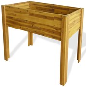 vidaXL Strat înălțat de grădină, lemn masiv de acacia