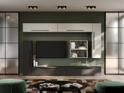 Set Mobila Living Tapo Antracit/Alb C28