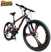 Bicicleta MTB New Speed, roti 26 inch, 21 viteze, cadru otel, frane pe disc, NS54