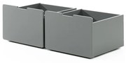 PINO SET DE 2 SERTARE PENTRU PAT MATRIMONIAL H85CM GRI