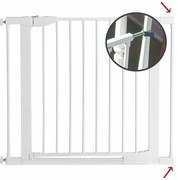 Set 2 adaptori pentru balustrada scari metalice Maxa Springos, negru