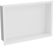 Mexen X-Wall-R raft de încastrare cu flanșă 45 x 30 cm, Albă - 1920453010