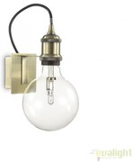 Aplica perete design industrial FRIDA AP1 brunito 163321