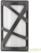 Aplica de perete cu protectie IP54 de exterior, finisaj antracit gri, Durango 8767 RX