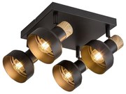 Plafoniera stil nordic Saskia 4L