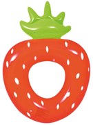 Vetro-Plus Inflatable Ring Strawberry, 101 x 76 cm