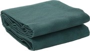 vidaXL Covor pentru cort, verde, 4,5x2,5 m