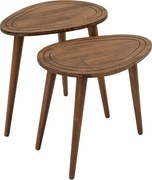 Set de măsuțe Sweet Walnut, 2 buc.