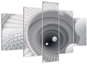 Tablou cu abstracție 3D (150x105 cm)