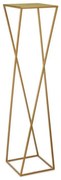 Suport pentru flori 100x24 cm, culoare aurie
