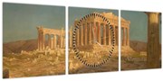 Tablou - Frederic Edwin Church, The Parthenon, reproducere (cu ceas) (90x30 cm)