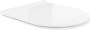 Mexen capac de toaletă cu cădere lentă slim, duroplast, alb lucios - 39050100