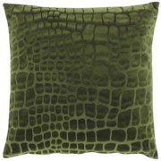 Perna decorativa din catifea NANOU 45x45 cm, verde