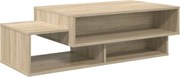 vidaXL Masă de cafea Stejar Sonoma 105 x 50 x 32,5 cm Lemn compozit