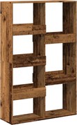 vidaXL Bibliotecă, lemn vechi, 100x33x155,5 cm, lemn prelucrat