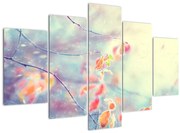 Tablou - Frunze în gheață (150x105 cm)