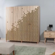 Dulap Dormitor İmaj-120 Dimeniuni 180 X 192 X 52