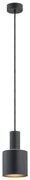 Lustră pe cablu SINES 1xE27/15W/230V d. 12 cm neagră Argon 4219